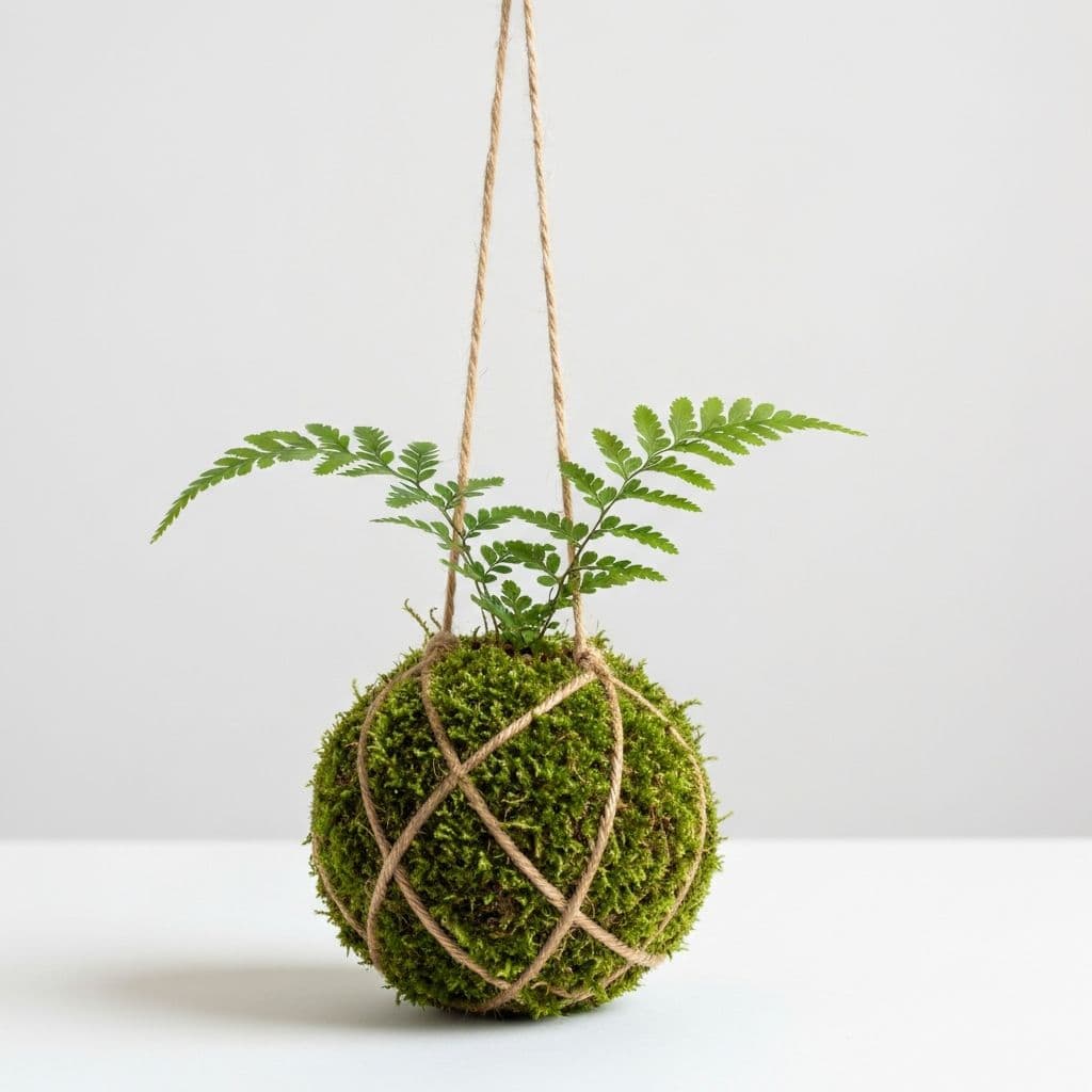 Kokedama artesanal